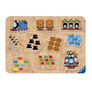 Childrens Toyshop  Toys : Thomas & Friends COUNTING WITH THOMAS WOODEN PEG PUZZLE 10pc