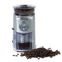 Nesco BG-88 Professional 12-Cup Burr Grinder with 17 Grind Settings