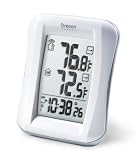 Outdoor Living : Oregon Scientific RMR682A Wireless Indoor/Outdoor Thermometer with Self-Setting Atomic Clock