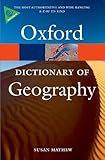 A dictionary of geography
