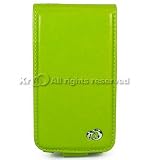 Green Wallet Cover Case for Apple iphone 3G With Flip Front Cover And Belt Clip