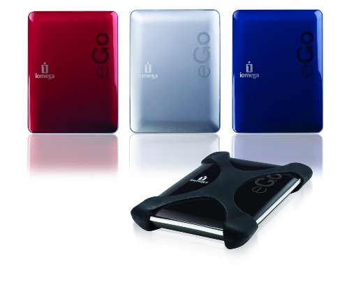 Iomega eGo  500 GB USB 2.0 Portable External Hard Drive 34622 (Midnight Blue)