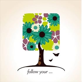 poster / affiche follow your est disperible en (L x H): 50 x 50 cm de I. Schulze