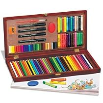 Faber-Castell 104-pc. Art Set with Wood Case
