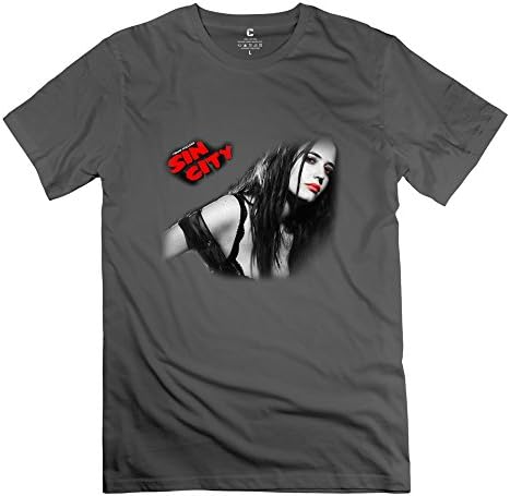 Designed Men's Tshirts Retro Jessica Alba Sin City Fantastic Four Size XS DeepHeather