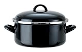 Hahn - Faitout - Émail - Noir - 16 cm (Import Grande Bretagne)
