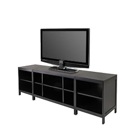Hailey Media TV Stand Set - Espresso