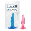 Pipedream Products Basix Rubber Works - Mini Butt Plug Blue Adult Sex Toy Kit