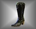 Brako Stiefel 1502 Western Negro Columbia - fallen eine halbe Nr. kleiner aus