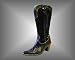 Brako Stiefel 1502 Western Negro Columbia - fallen eine halbe Nr. kleiner aus