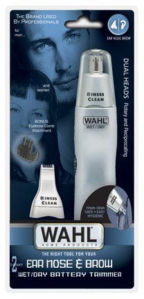WAHL 5545 506 NOSE TRIMMER DUAL HEADS PERSONAL CARE