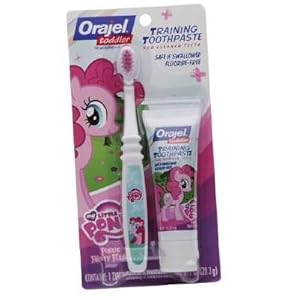 MY LITTLE PONY Toddler Training Toothpaste - Pinkie Fruity