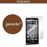 Generiks TM Motorola Droid X 2 *CLEAR* Screen Protectors (4 Pack!!!)