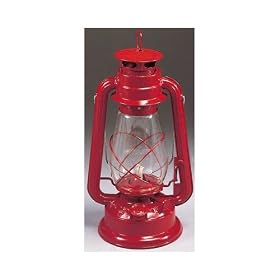Red Kerosene Lantern 12 Tall by Rothco