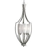 Progress P3510-09 Contemporary / Modern Nickel Foyer Pendant