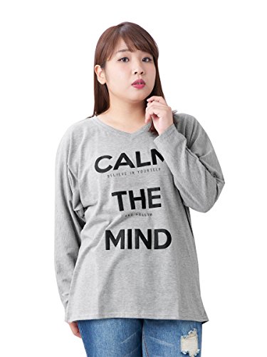 (リジェイ) Re-J VネックドルマンTシャツ 大きいサイズ
