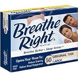 Health & Personal Care : 100 Large Tan Breathe Right Nasal Stips - 2 packs of 50