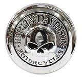 Motorcycle Gas Cap Medallion, Skull Collection