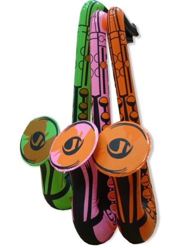 24 Inch Inflatable Party Saxophone