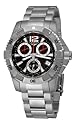 Longines Men's L36504566 HydroConquest Quartz Chronograph Black Chronograph Dial Watch