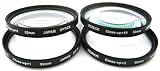 Zeikos 52mm 4 piece high definition Close-Up filter set (+1, +2, +4 and +10 ....