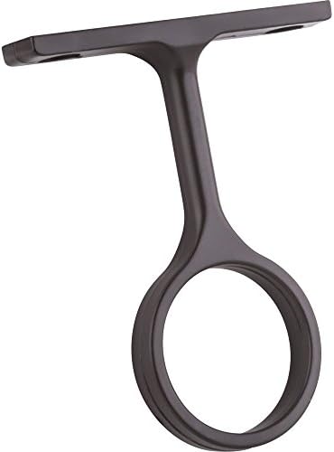 Box of 10 (Ten) - Middle Mounting Brackets for 1" Round Closet Rod - Oil Rubbed Bronze