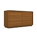 Sonax Contemporary Wide Dresser Eternity Walnut Manning Collection