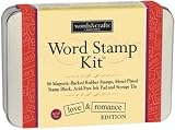 Magnetic Poetry Magnetic Word Stamp Kits, Love and Romance 86/Package