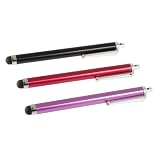 Bluecell 3 pack of Black Red Purple Stylus Universal Touch Screen Pen for Kindle Touch 3g Fire Keyboard DX Bluecell 3 pack of Black Red Purple Stylus Universal Touch Screen Pen for Kindle Touch 3g Fire Keyboard DX