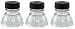 Three (3) Clear - Snap Capps - Reclosable Can Tops (Turns Almost Any Can into a Bottle!) Save Money Buy Cans over Bottles! Snap Capp - NO MORE Flat Drinks