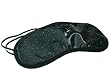 ZBF 6700008123 Nanma Augenmaske Schwarz mit Glitzer