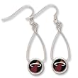 Miami Heat French Loop Earrings
