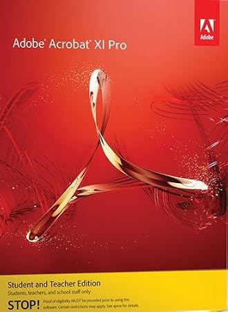 Adobe Acrobat XI Professional Version, Student and Teacher Edition (Mac)