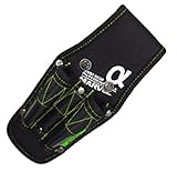 （まとめ）電工ポケット WAIST GEAR 【ドライバー差し×5セット】 グリーン（緑） マーベル MDP-62AG