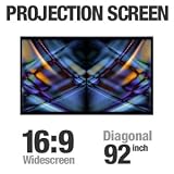 Buy 92IN Diagonal Accuscreens HDtv Fixed Soundscreen Matt White