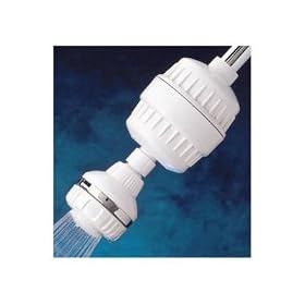 Sprite High Output Chlorine Shower Filter with Massaging Shower Head
