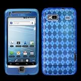Blue Diamond Flex-Gel Soft Case / Skin / Cover for HTC T-Mobile G2 / Desire ....