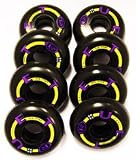 TRUE Inline Skate Wheels 64mm 82a Outdoor Youth Fitness