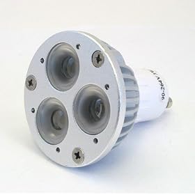 High Power LED GU10 Bulb 3W 120V Cool white