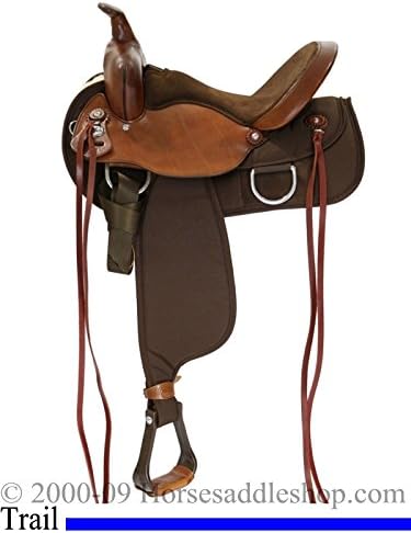 Fabtron Lady Trail Flex-Tree Western Saddle 15
