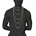 2mm 14k Gold Plated Ball Chain Necklace, 24