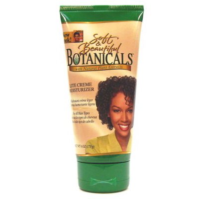 Soft & Beautiful Botanicals Creme Moisturizer, Lite, For All Hair Types