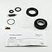 Whirlpool 12002022 Lip Seal Kit, 1.5 x 2.5 x 3.5 Inch, Black