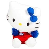 Hello Kitty Cheerleader 25cm Soft Toy Red Skirt New