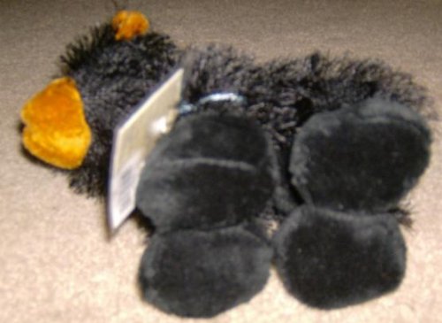 Webkinz Plush Stuffed Animal 2nd Generation No Magic 'W' Black Bear
