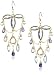 Urban Posh Iolite, Quartz, Citrine, Topaz and Aqua Loryn Earrings