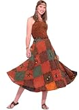 Hippie Costume Patch Skirt