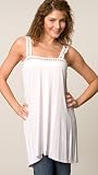 Twelfth Street White Flutter Blouse