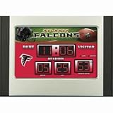 Atlanta Falcons Scoreboard Desk & Alarm Clock