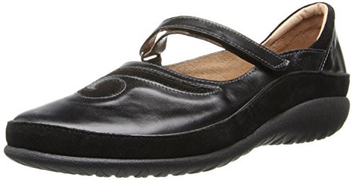 NAOTFootwear Women's Matai Maryjane with Cork Footbed and Arch Comfort and Support - Lightweight and Perfect for Travel- Removable Footbed
